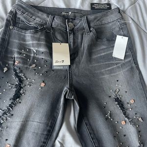 Seven7 black jeans